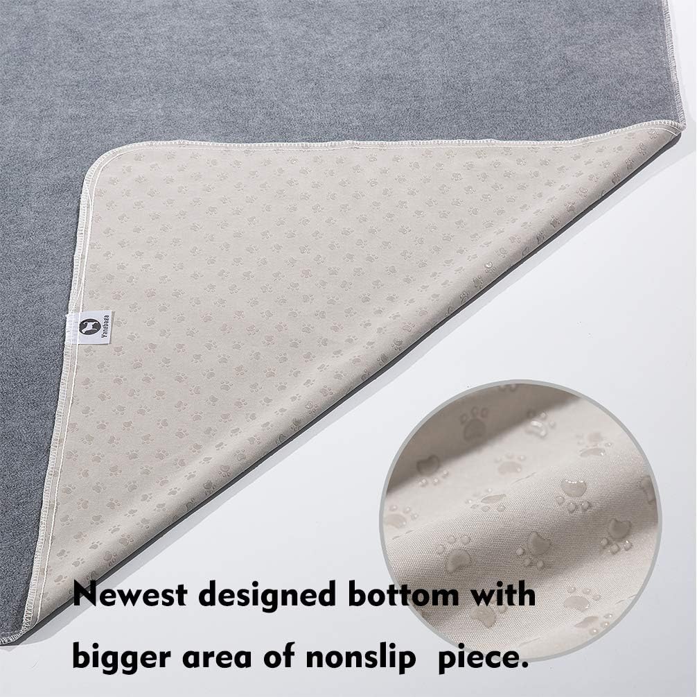 Yangbaga Newest Extra Large Pee Pads for Dogs, 72.5”*44” Non Slip Dog Pee Pads for Large Dogs and Multiple Dogs with Great Absorbency, Cut to Fit in a Crate or Car Seats, Odor Control Training Pads