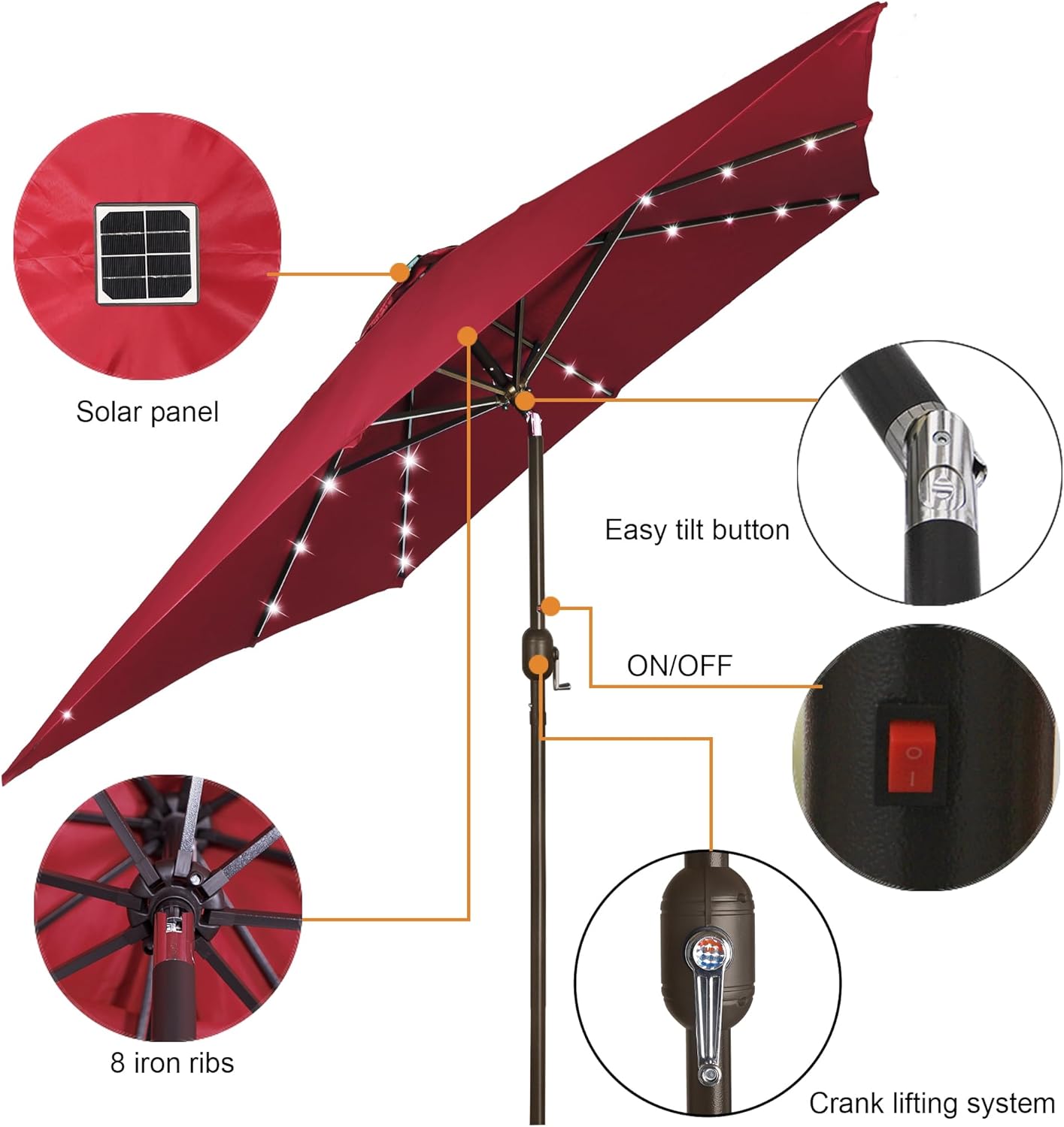 Shade in Style: A Review of the Blissun Rectangular Patio Umbrella
