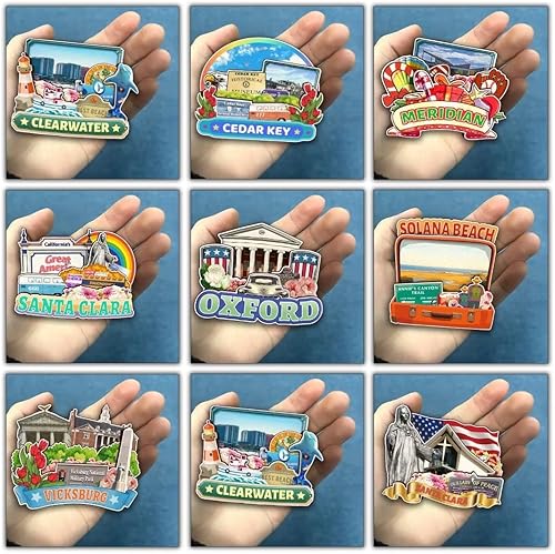 Miniatura 4 de Hyderabad India - Imán de madera para nevera, colección 3D, madera 3D, hecho a mano, recuerdos de la ciudad, imán para nevera, decoración del hogar,