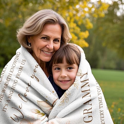 Miniatura 3 de Regalos de Grammy, regalos para manta de Grammy de 60 x 50 pulgadas, regalos de cumpleaños de Grammy, regalos de Grammy para el día de la madre,