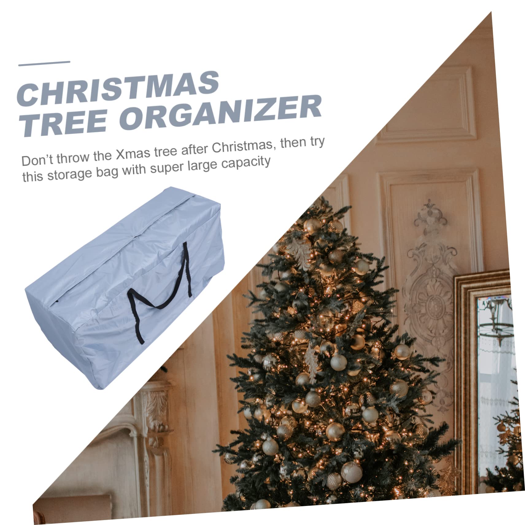 Sacchetto per Albero di Natale Borsa Portaoggetti per Mobili Organizer per Casa
