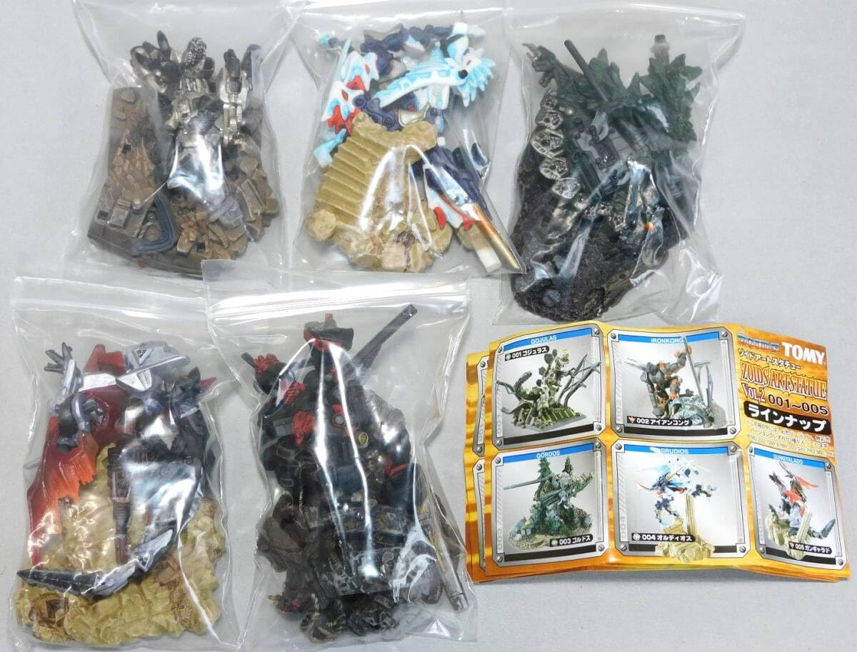 ゾイドアートスタチュー 6種類(シークレット込み) フィギュア Amazon.co.jp: トミー ゾイドアートスタチュー Vol.2 彩色版 全5種