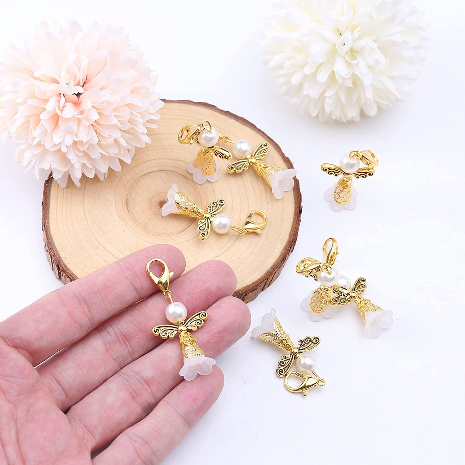 Porte Clés Ange Perles - France