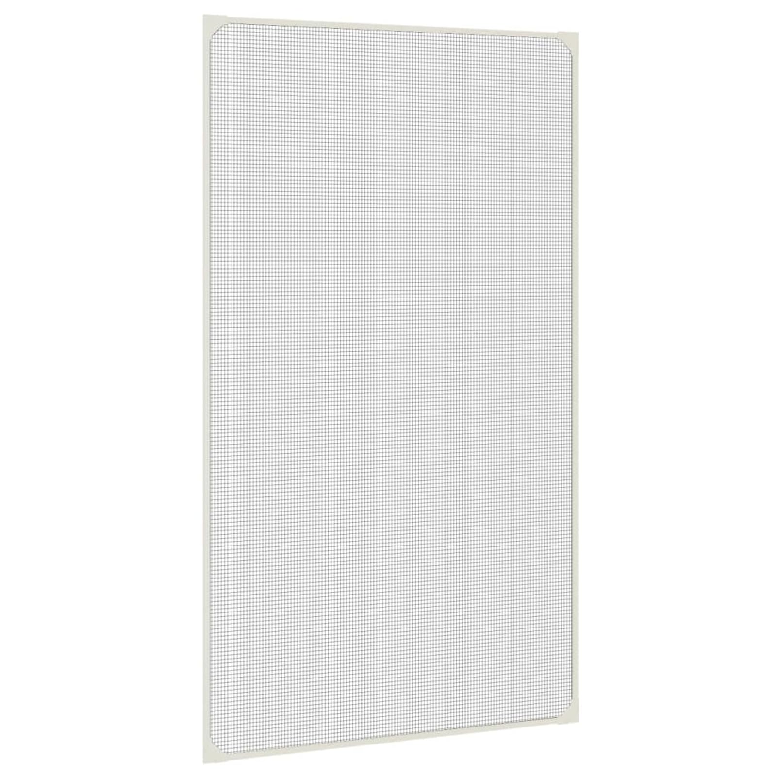 Magnet-Insektenschutz Fenster 80x140 cm Weiß, Glasfaser-PE-Netz | Magnetbefestigung ohne Bohren, UV-beständig & wasserfest, zuschneidbar