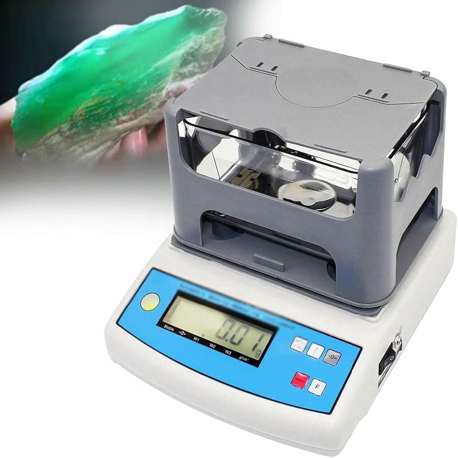 Digital Gold Purity Tester - Electronic Gold Analyzer Machine for 300g/600g Weight - Accurate Gold Purity Testing Meter - Professional Gold Testing Equipment