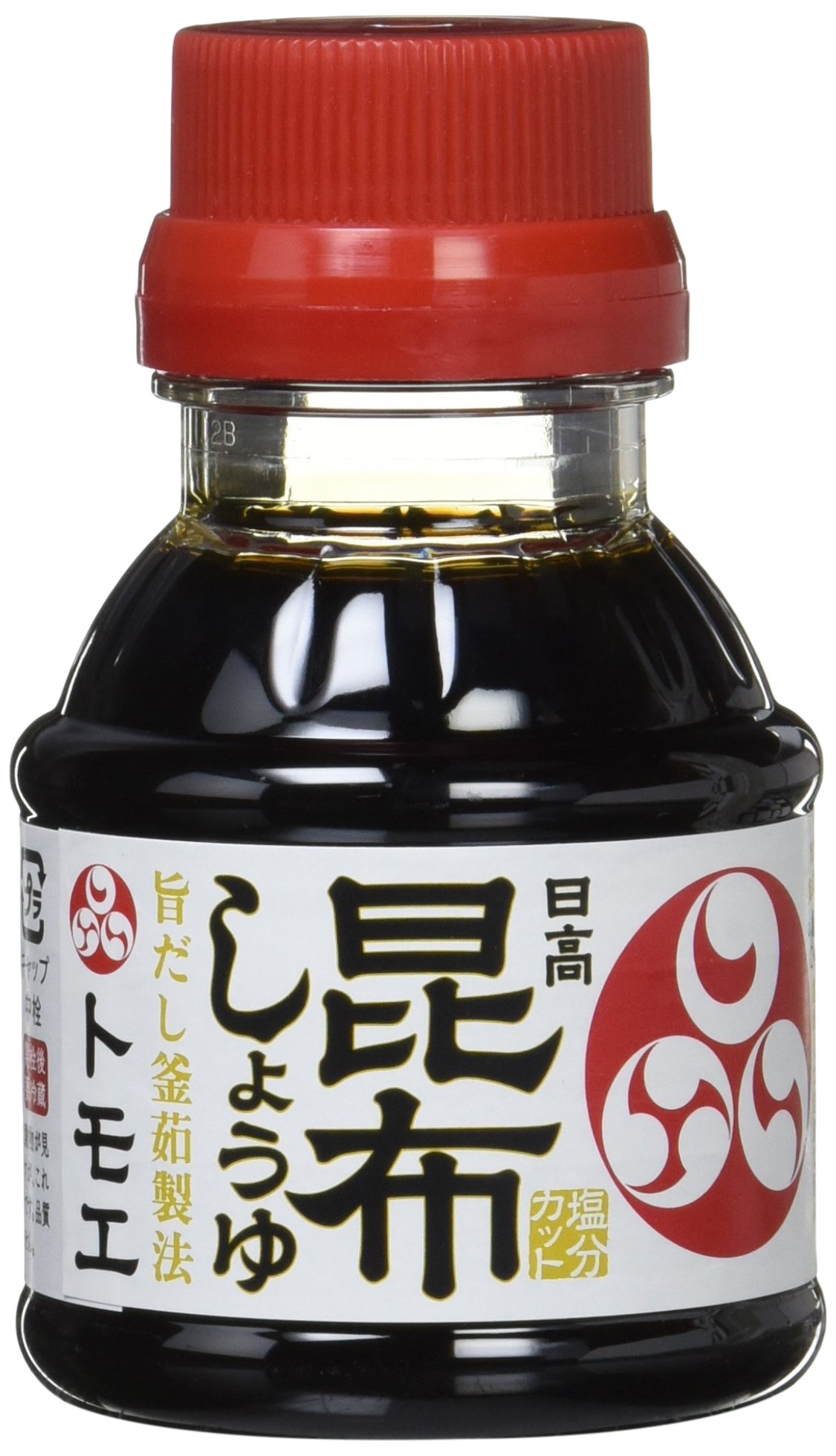 Amazon.co.jp: トモエ 日高昆布しょうゆ塩分カット ミニボトル 100ml×6