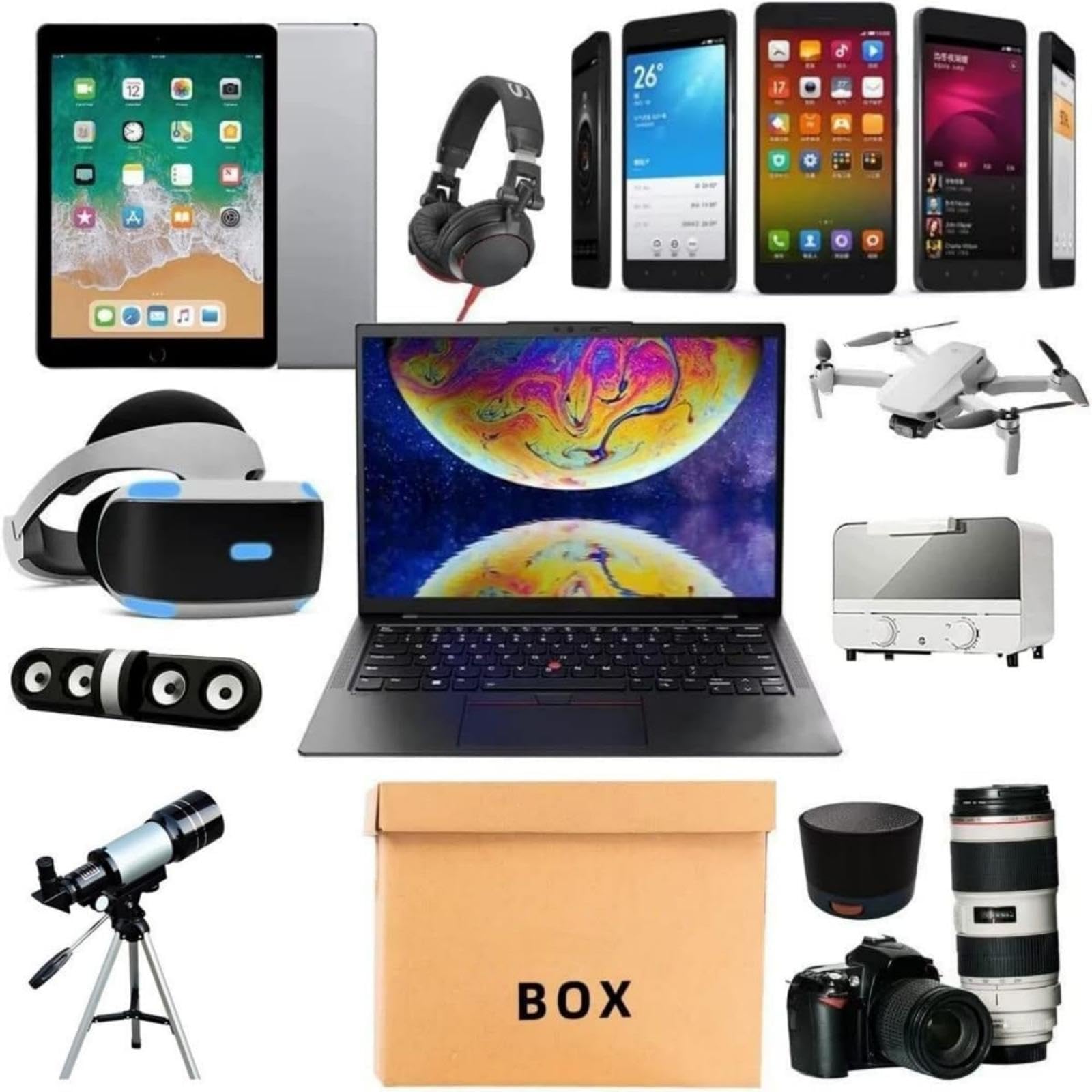 Elektro Haushalt Palette Geschenkbox,4-38 STK. Elektronik Geschenkset Kaufen Outlet Shop Tsjhd