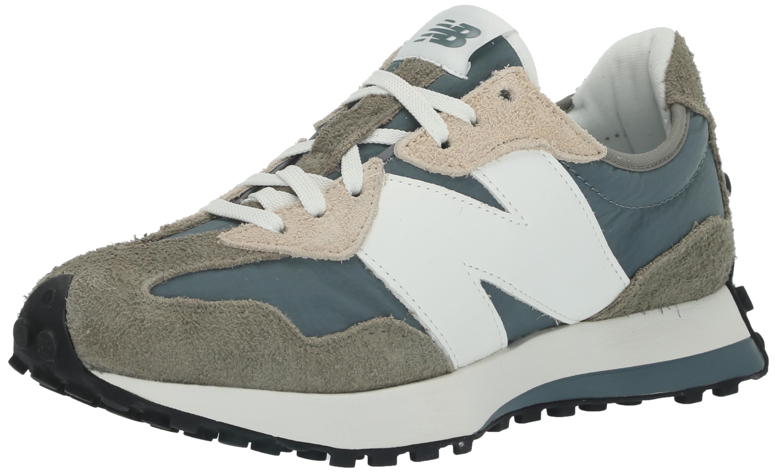 New Balance Men's 327 Sneakers (Blue/Grey/White, us_Footwear_Size_System, Adult, Men, Numeric, Medium, Numeric_11_Point_5)