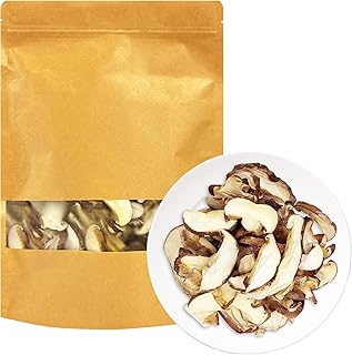 JTEDZI Dried Shiitake Mushrooms Sliced, Dried Mushrooms for Cooking, Natural Dry Dehydrated Mushrooms, 3.52 Oz (100g)