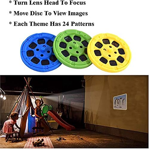 Miniatura 60 de Georgie Porgy Proyector para niños, juego educativo de ciencia para pared, tienda de campaña de techo, linterna para niños, regalos para niños