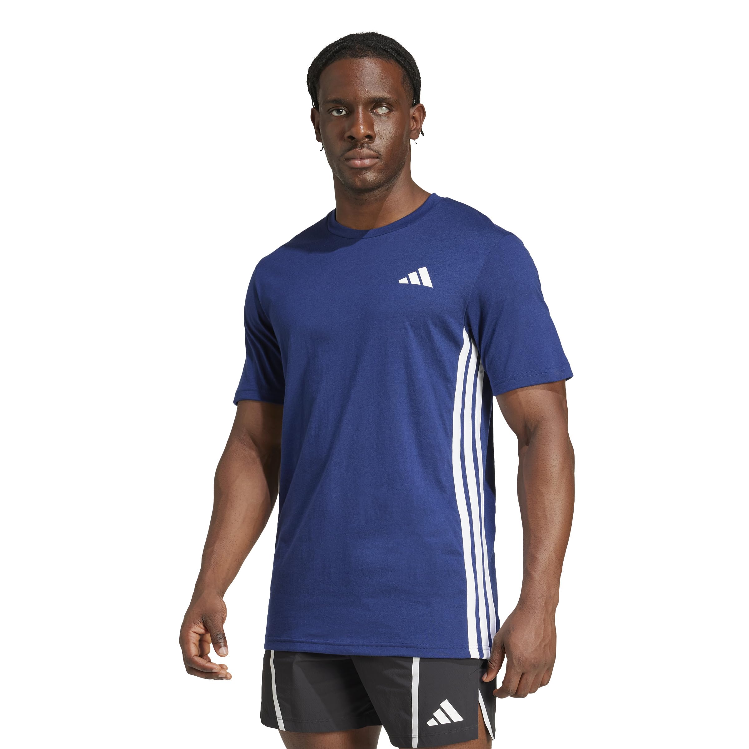 Men's Train Essentials Feelready 3-Stripes T-Shirt