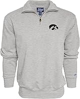 Vista 37 de Blue 84 Sudadera con cremallera de un cuarto para hombre de la NCAA
