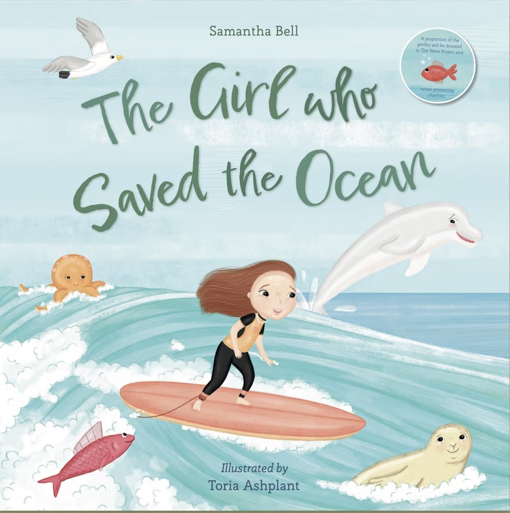 The Girl who Saved the Ocean. Bell, Ashplant 9781915641045 Fast Free Shipping**