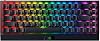 Teclado inalámbrico Razer BlackWidow V4 Mini HyperSpeed hot swappable 65%: HyperSpeed inalámbrico y Bluetooth 5.0, switches naranjas táctiles y silenciosos, keycap Phantom Pudding (reacondicionado) 1