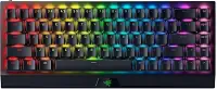 Razer BlackWidow V3 Mini HyperSpeed 65% teclado mecânico sem fios para jogos: interruptores mecânicos verdes tácteis e clicy, teclas Phantom Pudding - Chroma RGB - bateria de até 200 horas -