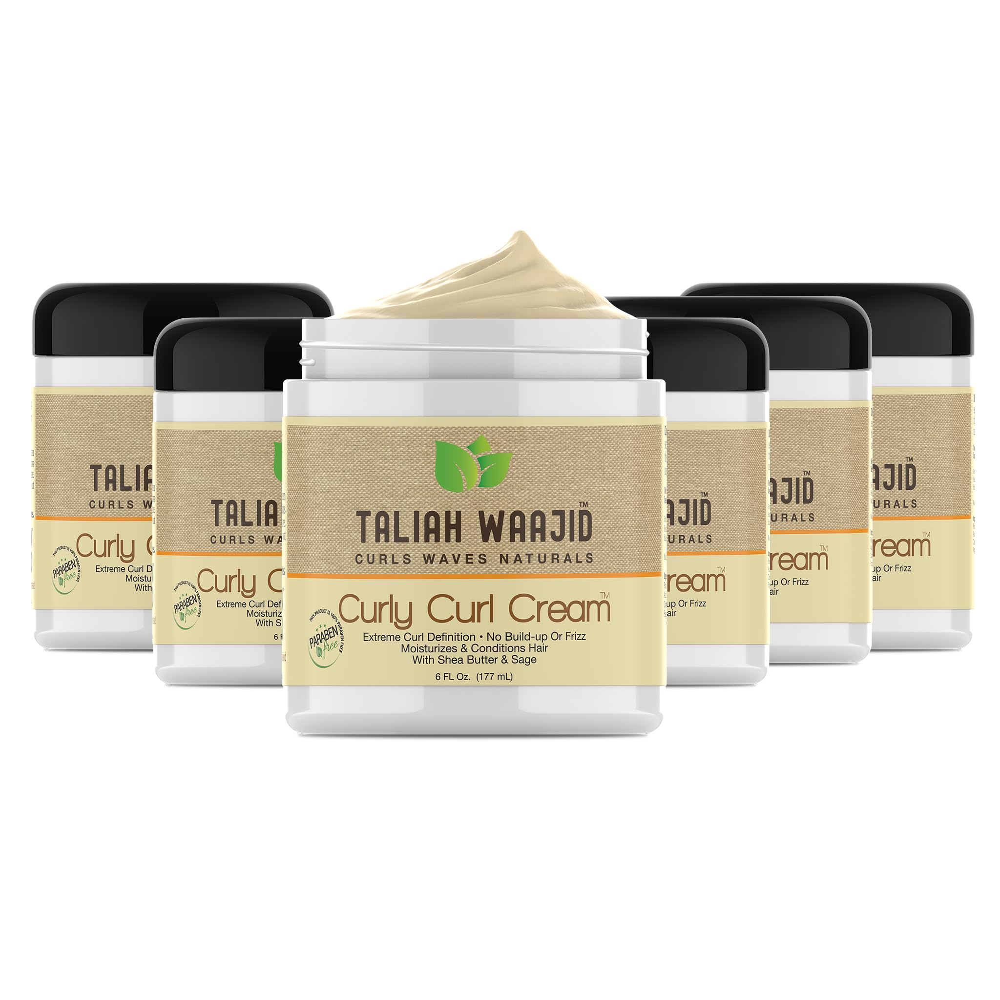 Amazon.com: Taliah Waajid Curls Waves Natural - Curly Curl Cream