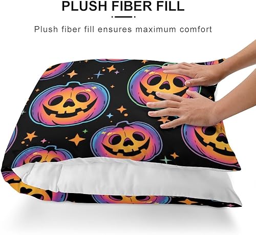 Miniatura 3 de Cool Haloween Pumpkins - Funda de almohada corporal de 20 x 54 pulgadas con cremallera, funda de almohada corporal única, funda de almohada
