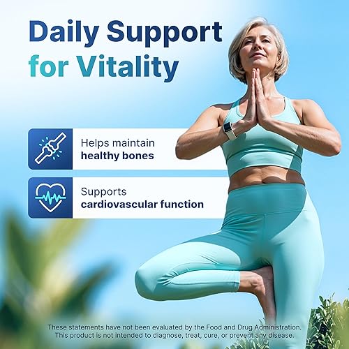 Miniatura 5 de Suplemento de glicinato de magnesio de 2500 mg de alta potencia, proporciona 275 mg de magnesio elemental, fabricado en Estados Unidos, suministro