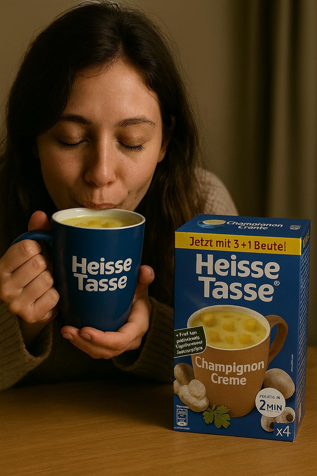 Erasco Heiße Tasse XXL Mixpaket Suppe, 42er Set | 168 Suppenportionen, große Sortenvielfalt, schnelle Zubereitung, ideal für Vorrat, Zuhause oder Büro