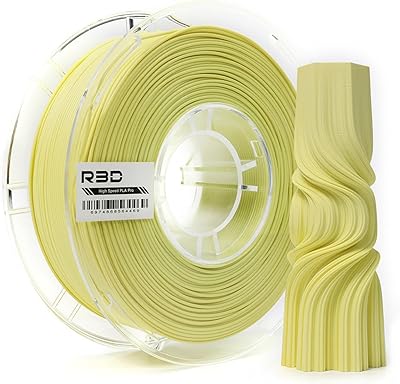 16 – R3D High Speed PLA Pro Filament 1.75mm 1KG, 3D Printer Filament for 30-600 mm/s High-Speed Printing, Dimensional Accuracy +/- 0.02 mm, Plast…