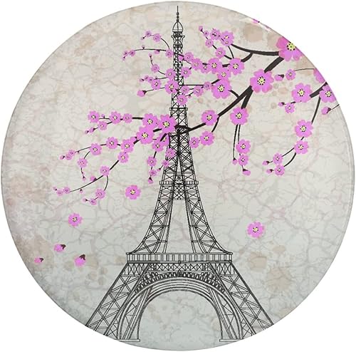 Miniatura 1 de Pares de imanes de nevera de torre Eiffel imán de vidrio para refrigerador pequeños imanes decorativos fuertes con imagen divertida linda