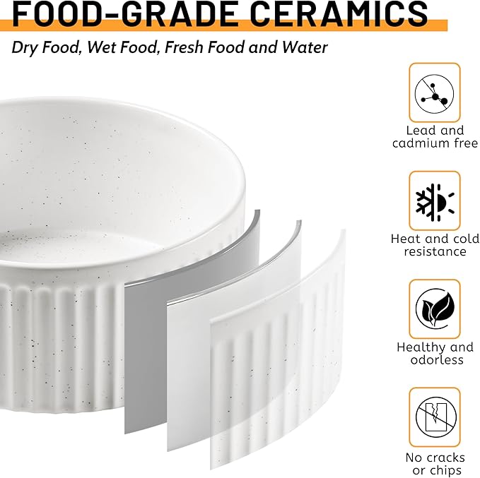 Comedero para Perros y Gatos Cerámica 2 Unidades miniatura 5