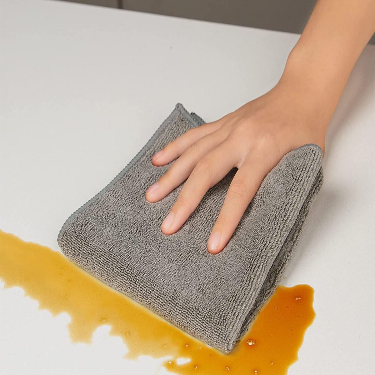 Panni professionali in microfibra – Panno in spugna ultra morbido non abrasivo per spolverare cucina auto super assorbente riutilizzabile antigraffio strumento