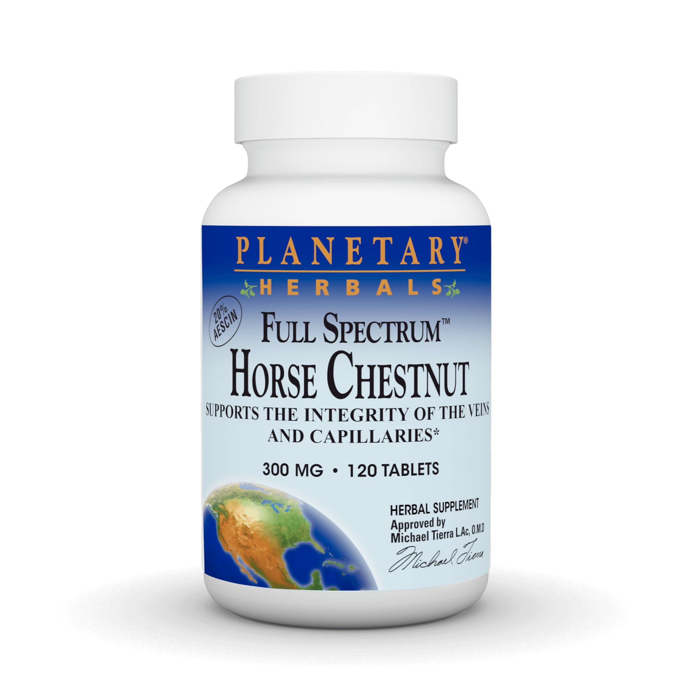 Planetary HERBALS Fullspectrum Horsechestnut, 120 CT
