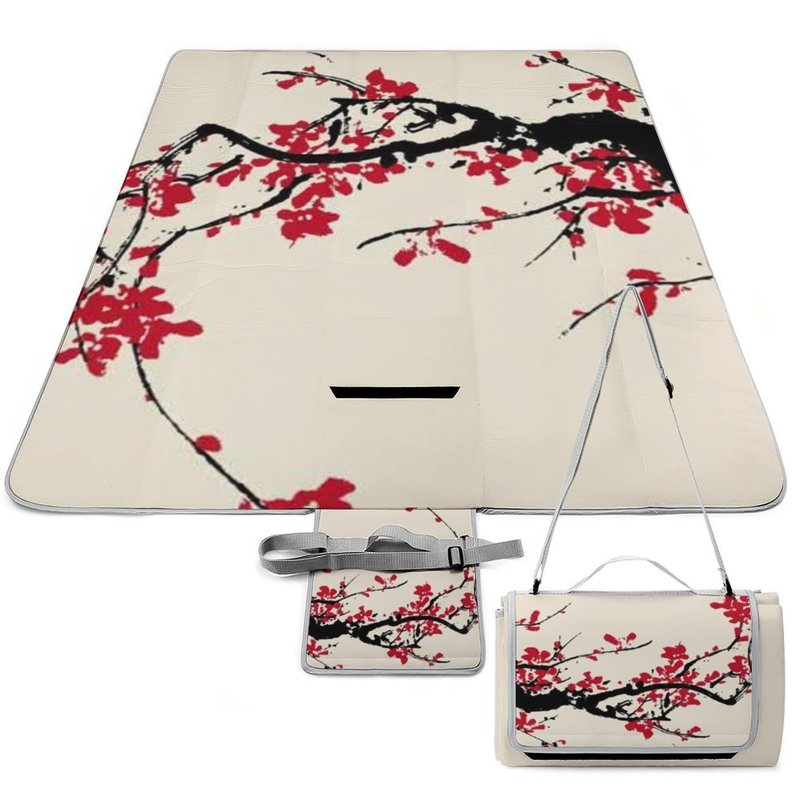Couverture de pique-nique fleurs de cerisier pour des moments partagés uniques