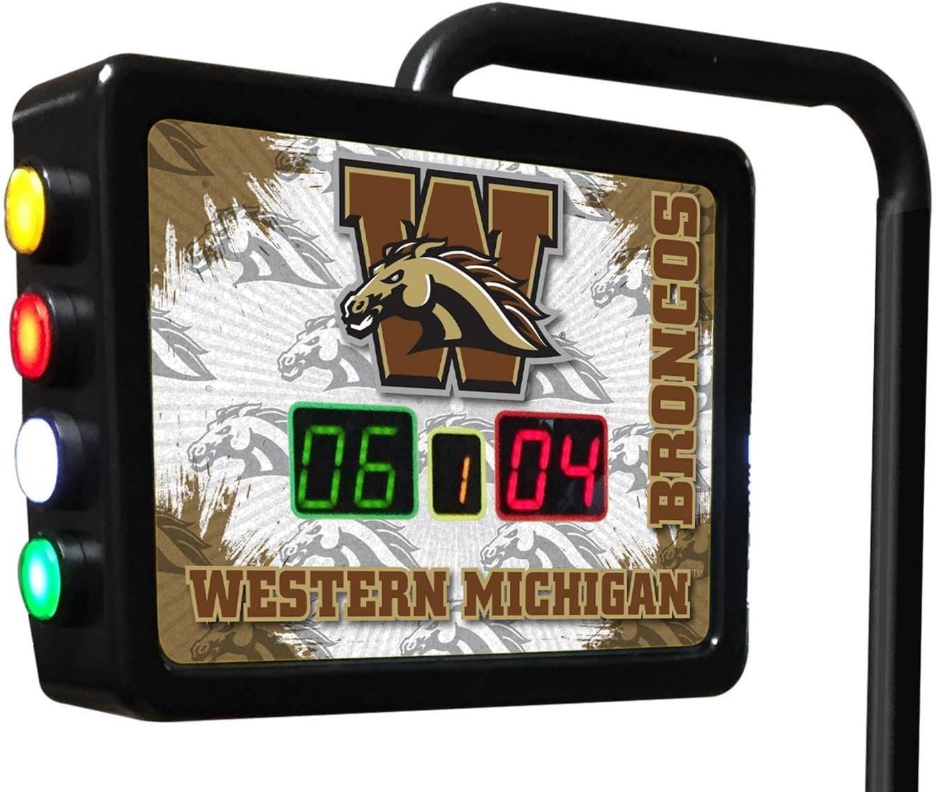 Holland Bar Stool Co. Western Michigan Electronic Shuffleboard Scoring Unit - Officially Licensed