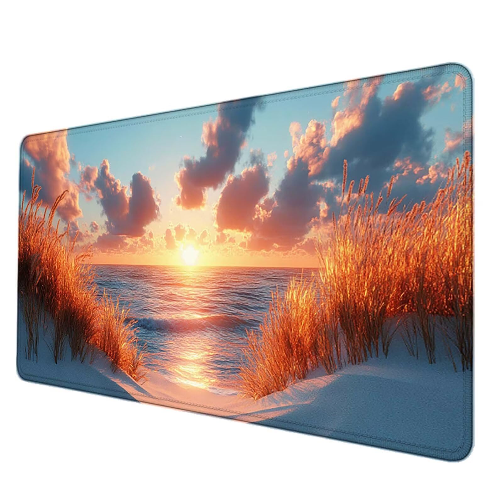 Alfombrilla ratón XXL de atardecer para transformar tu escritorio gaming 8
