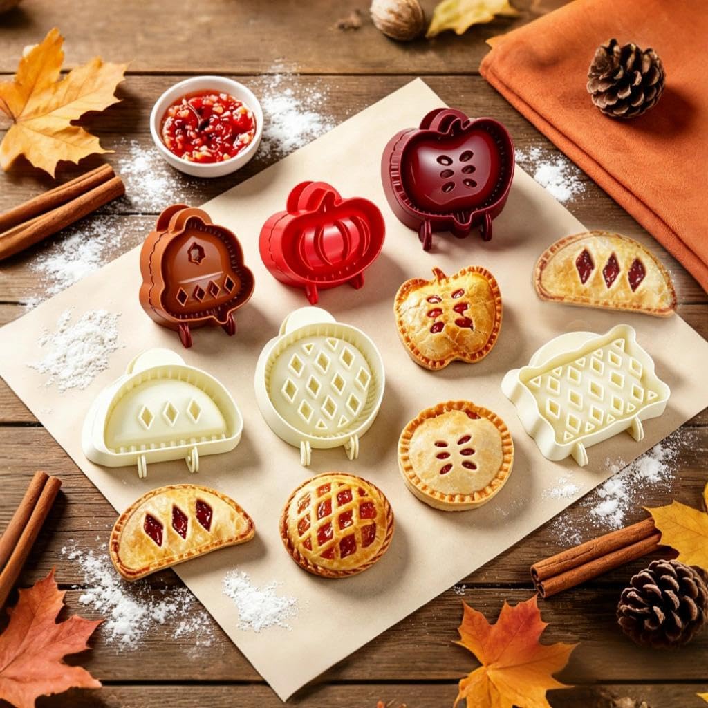 Pie Pans - 6 Pack Hand-Pie-Molds
