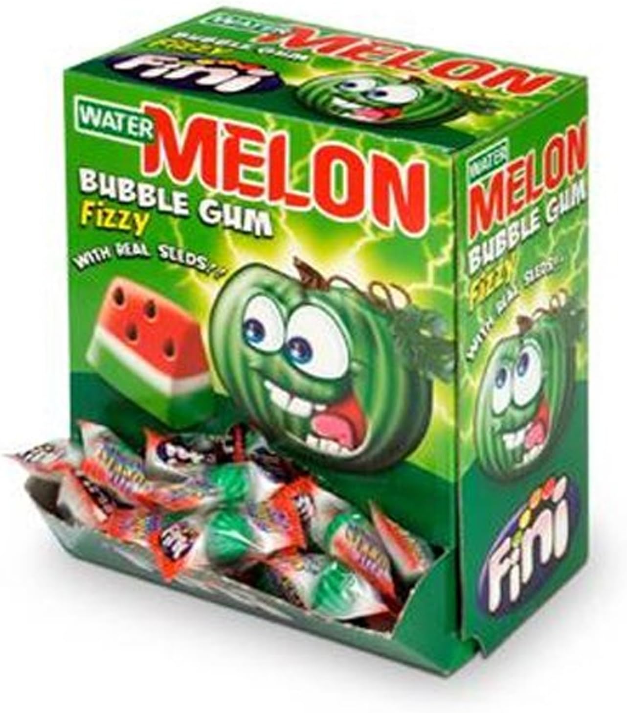 Chewing Gums Bubble Gum Water Melon Watermelon 50 PCS Amazon