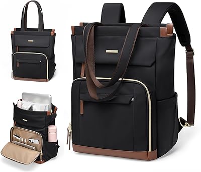 Mochila de Viaje Antirrobo para Mujer - Ordenador Portatil 16 Pulgadas - Cabina Avion para Negocio Trabajo Diario y Escolares
