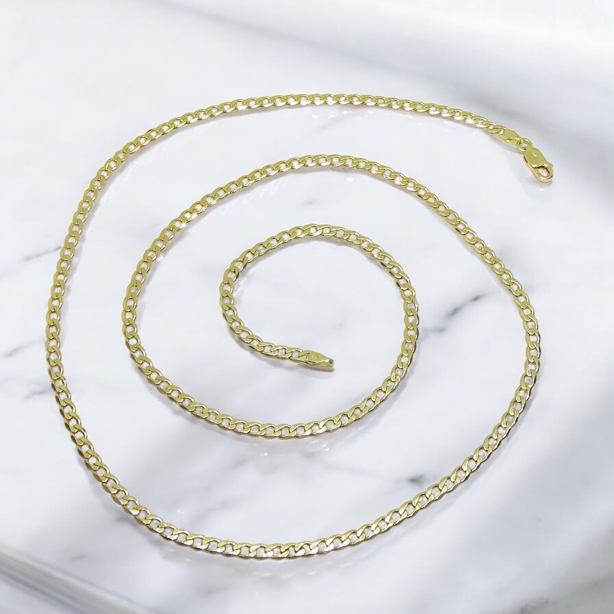 Łańcuszek męski z 18k złota dla mężczyzn | klasyczny naszyjnik 60cm | klasyczna biżuteria | 11.10g żółte złoto | męski dodatek do mody imprezowej | dzień ojca prezent rocznicowy | prezent na emeryturę |