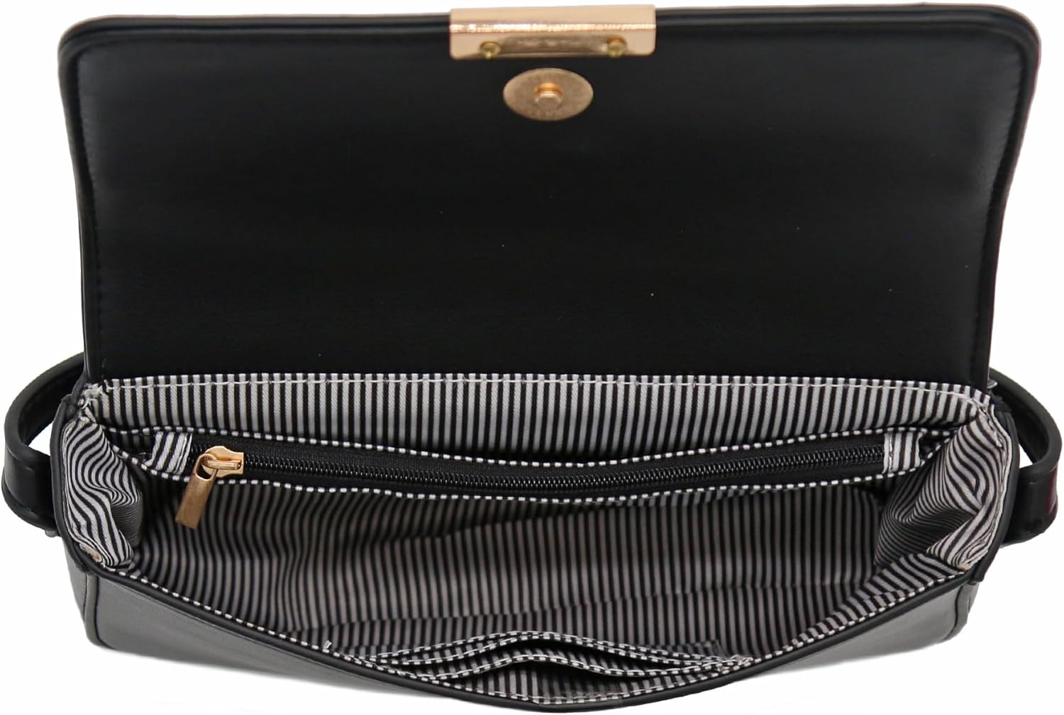 Mini Classic Rectangular Flap Purse Underarm Shoulder Bag - Image 7