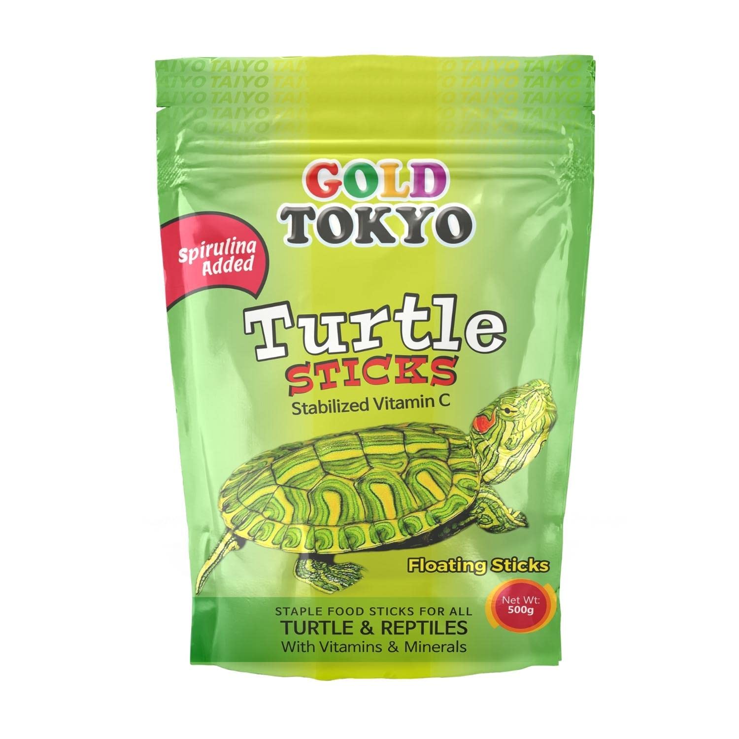 TAIYO Gold Tokyo Turtle Sticks, 500g
