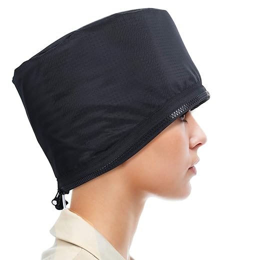 SPTHTHHPY Gorro de Calentamiento Calor Pelo, Cuidado del Cabello con Vapor Eléctrico Para Spa, Belleza Nutritivo,Gorro de Tratamiento Termico Para Uso en El Hogar