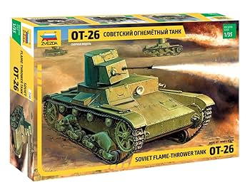 Amazon | ズベズダ 1/35 OT-26 ソビエト軍 火炎放射戦車