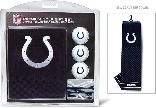 Vista 47 de Team Golf Juego de regalo premium de la NFL: toalla bordada de lujo, 3 bolas, 14 camisetas (2-3/4 pulgadas regular)