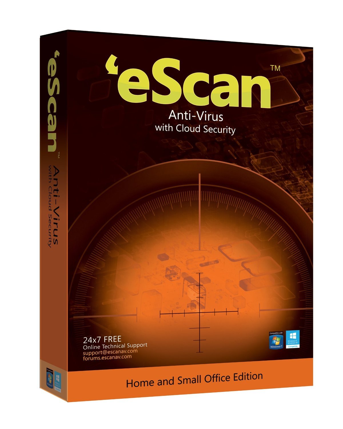 eScan Anti-Virus with Cloud Security - 2 Users, 1 Year (CD) (B00LUU707K) Amazon Price History, Amazon Price Tracker