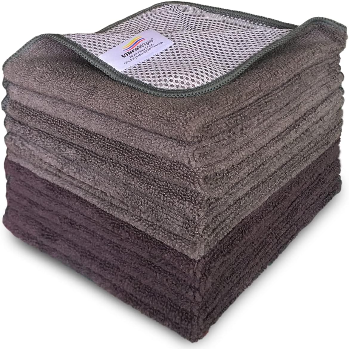 VibraWipe Microfiber Cleaning Cloth, Microfiber Cloth, Dish