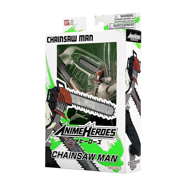 Foto 7 de 7 de BANDAI Anime Heroes Figura-Chainsaw Man, 17 cm, Multicolor, 37026