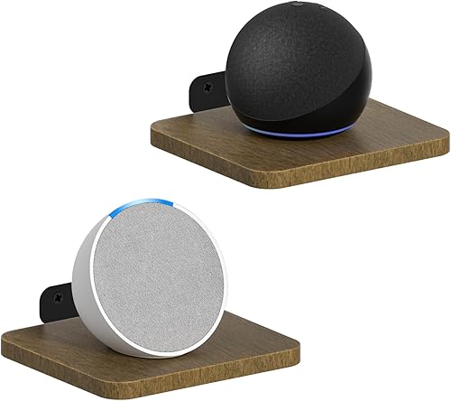 Soporte de pared para altavoz Echo Dot Max, Echo Studio, Echo Spot, Echo Show 5, soporte de pared Echo Pop, soporte de altavoz ajustable para