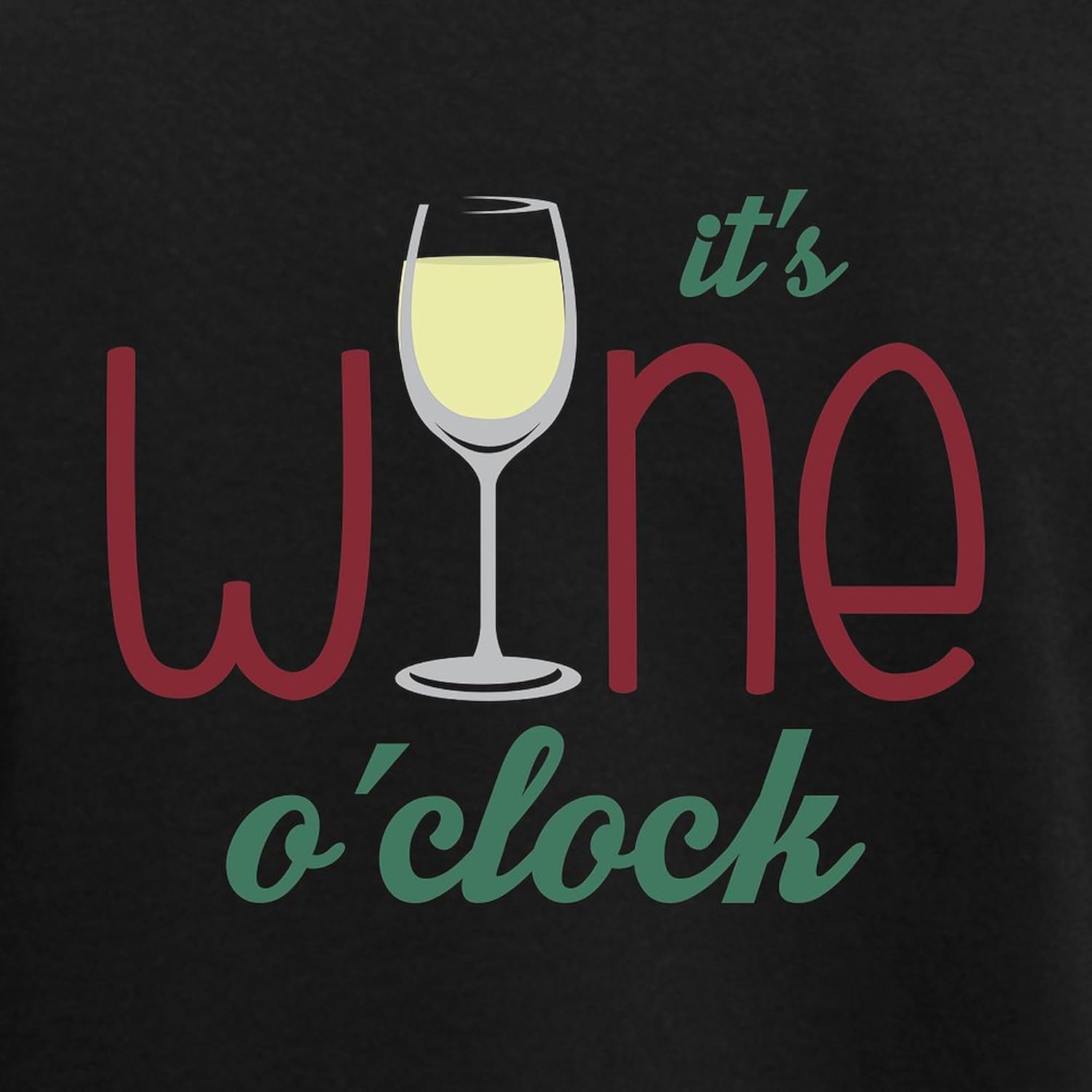 CafePress Wine Oclock Pajamas Womens Novelty PJ Sleepwear