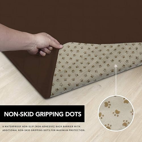 Vista 10 de Easy-Going - Funda protectora, 100 % impermeable, protector de muebles, funda de sofá, funda antideslizante lavable, reutilizable, contra Beige