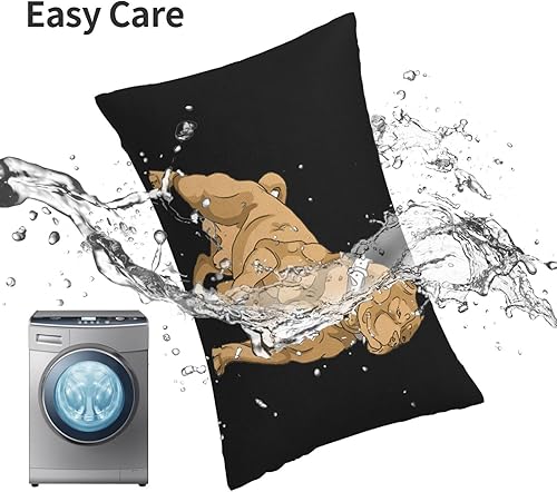 Miniatura 8 de ANRAM American Bully Pillowcases Soft and Comfortable Pillowcase 14"x20"