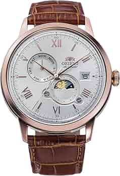オリエント　自動巻 手巻機能AK0801S 数量限定 Orient Bambino SUN & MOON RN-AK0801S 数量限定モデル