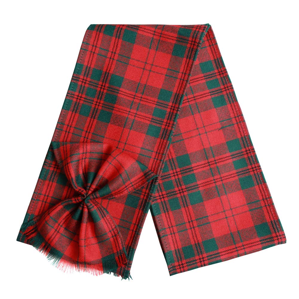 Ingles Buchan Wool Livingstone Tartan Minisash Mini Sash with Rosette