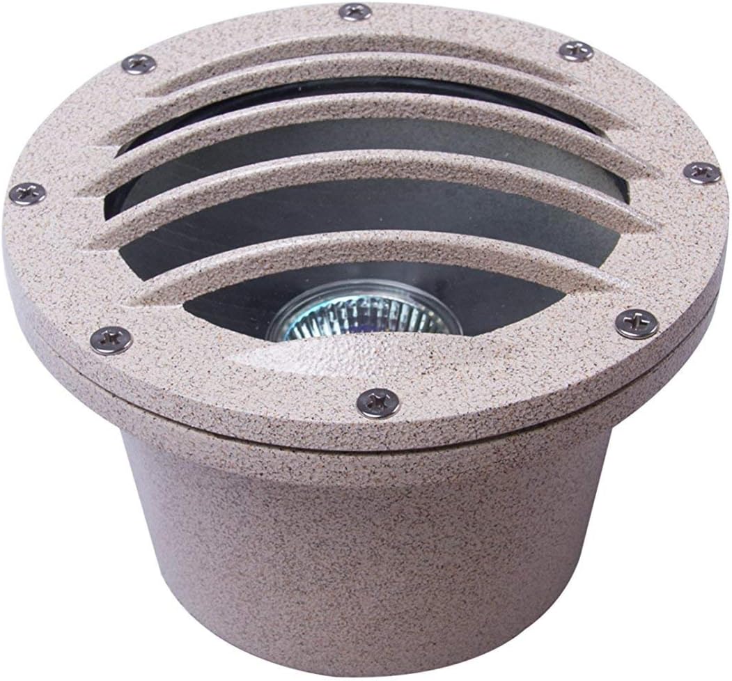 Malibu Low Voltage Landscape Lighting, Garden Deck In-ground Well Light, 35 Watt Outdoor Buried Path Spot Recessed Floodlight Spotlights 8303-9500-01